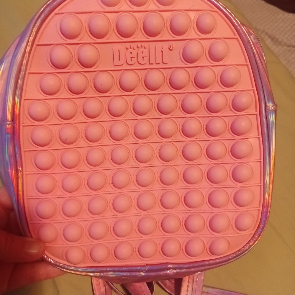 DeeLii Pink Pop It Backpack
